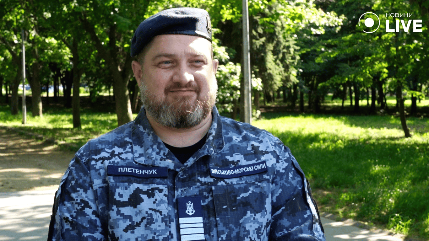 речник Військово-Морських Сил України Дмитро Плетенчук, про морську піхоту