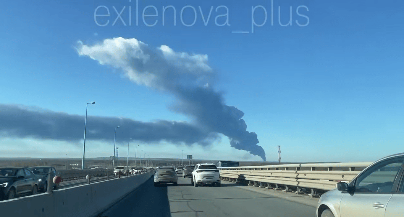 Дзержинськ горить завод в Росії