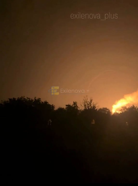 Пожежа на залізничній підстанції в Луганській області 7 червня 2026 року