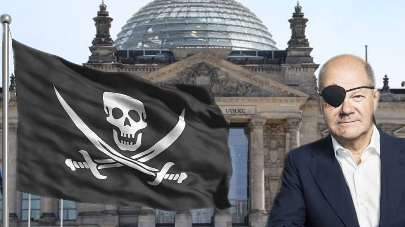 Джек Воробей и партия пиратов: соцсети вспыхнули мемами об "одноглазом" Шольце
