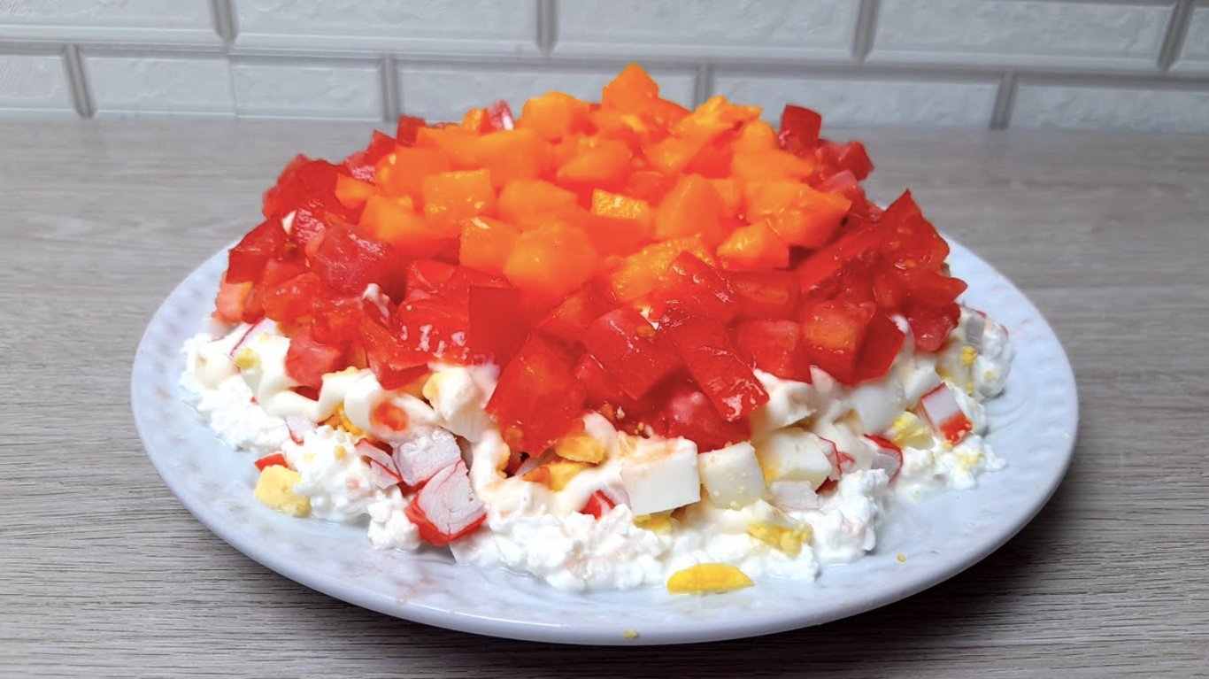 рецепт крабового салату