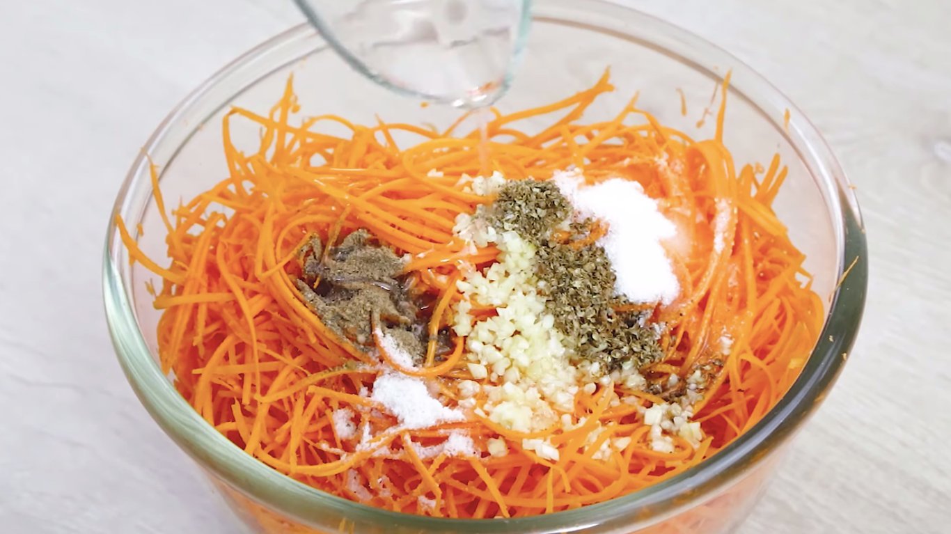 домашній рецепт моркви по-корейськи