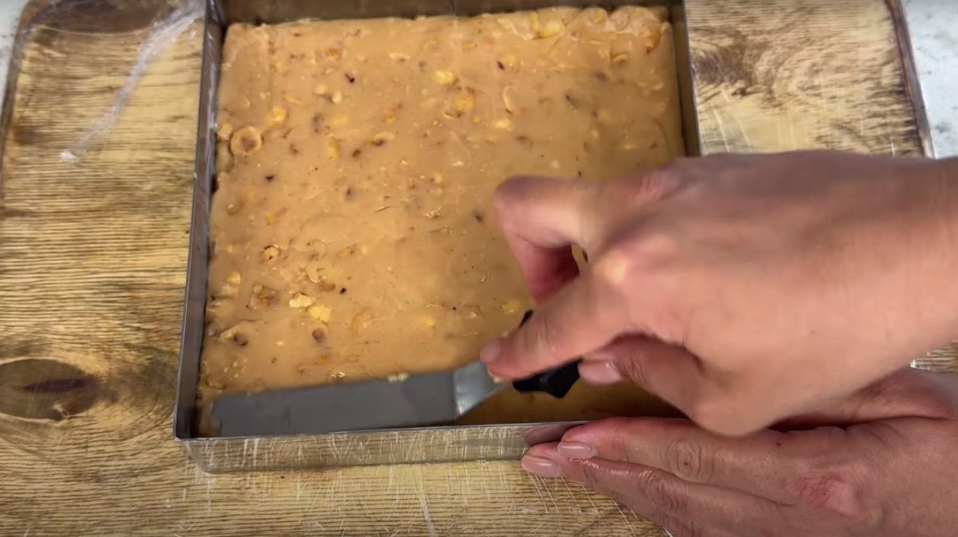 домашние кармельные конфеты с орехами