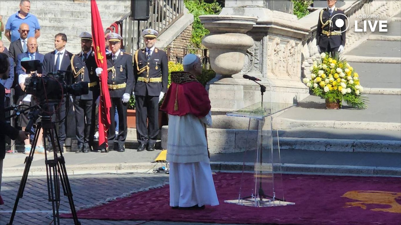 Папа Римський в Римі 25 травня