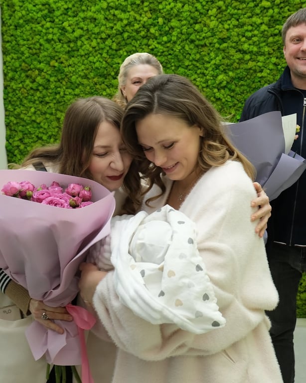 Анна Кошмал народила доньку - фото