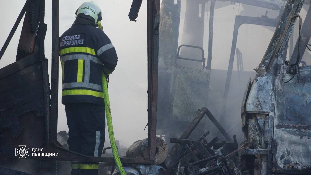 The attack on Lviv on August 21 - photos