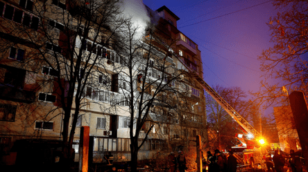 Шахед "прошил" многоэтажку — в Киеве увеличилось число раненых - 290x160