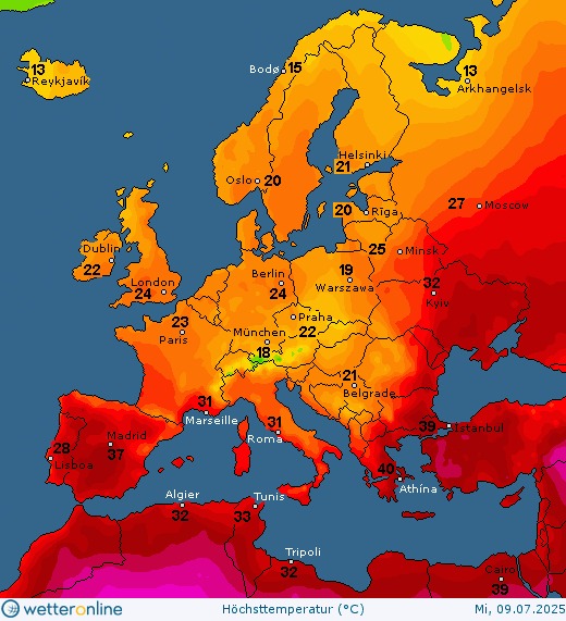 Температурна карта