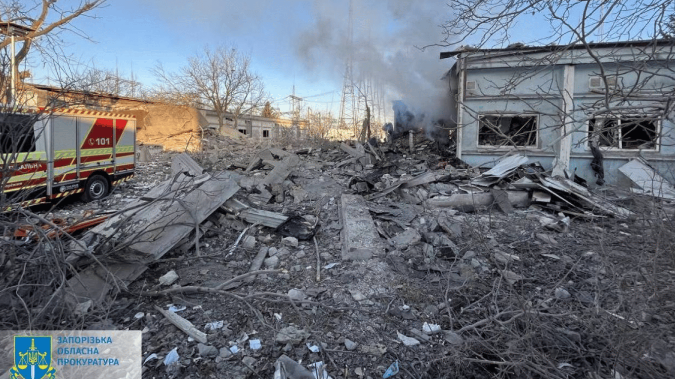 Ракетная атака по Запорожью - прокуратура начала расследование