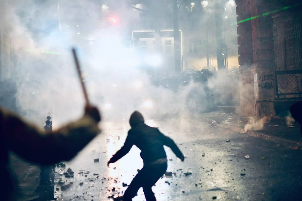 Акция протеста в Тбилиси