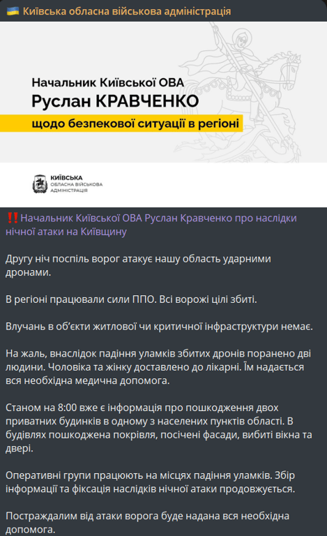 атака на Київ 1 серпня