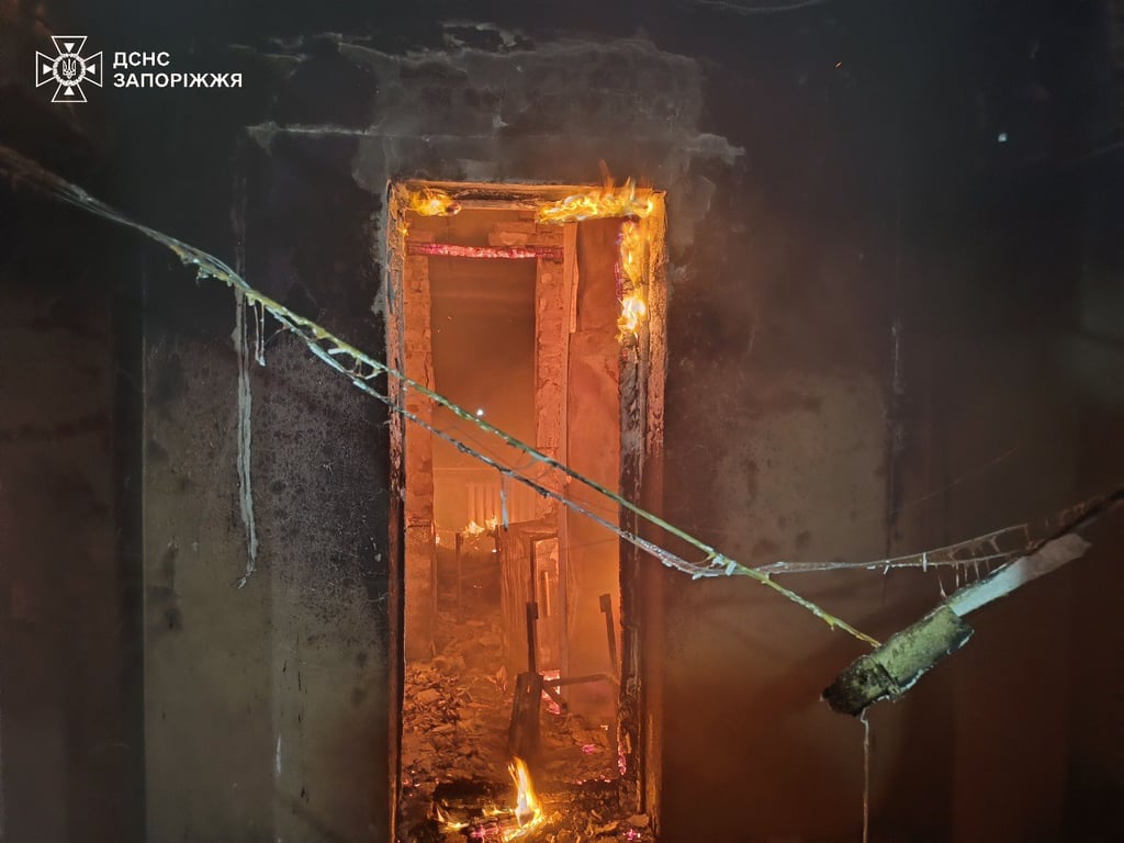 Фото з атакованого Запоріжжя 18 жовтня