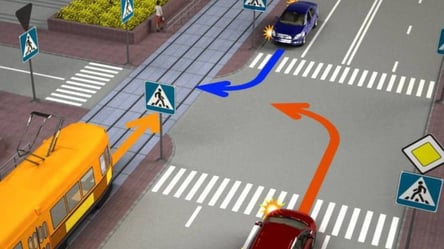 Заплутаний тест ПДР — як розʼїхатися на перехресті - 285x160