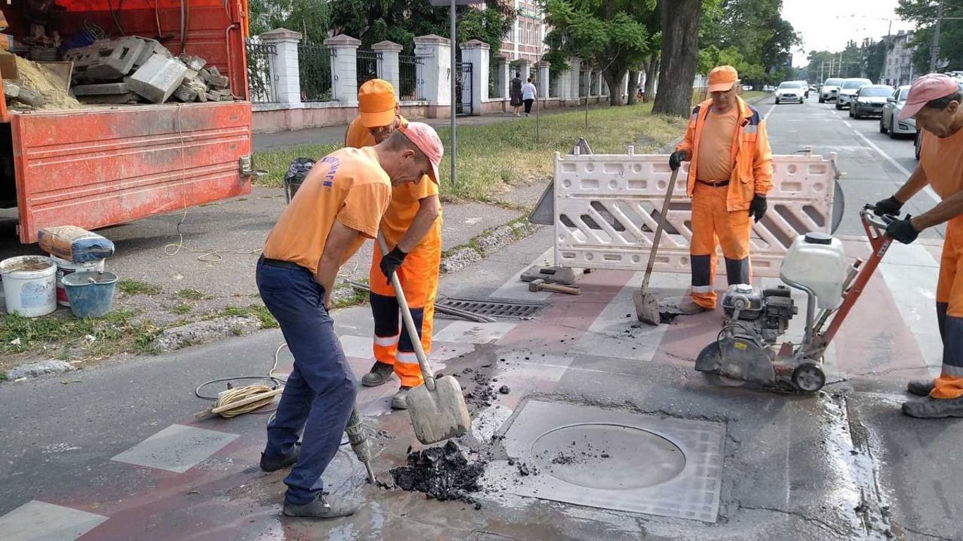 Ремонт дороги в Одессе: какие улицы водителям лучше объехать