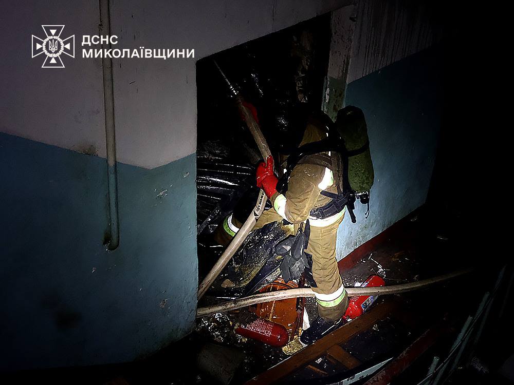 Наслідки обстрілу Миколаєва 16 лютого