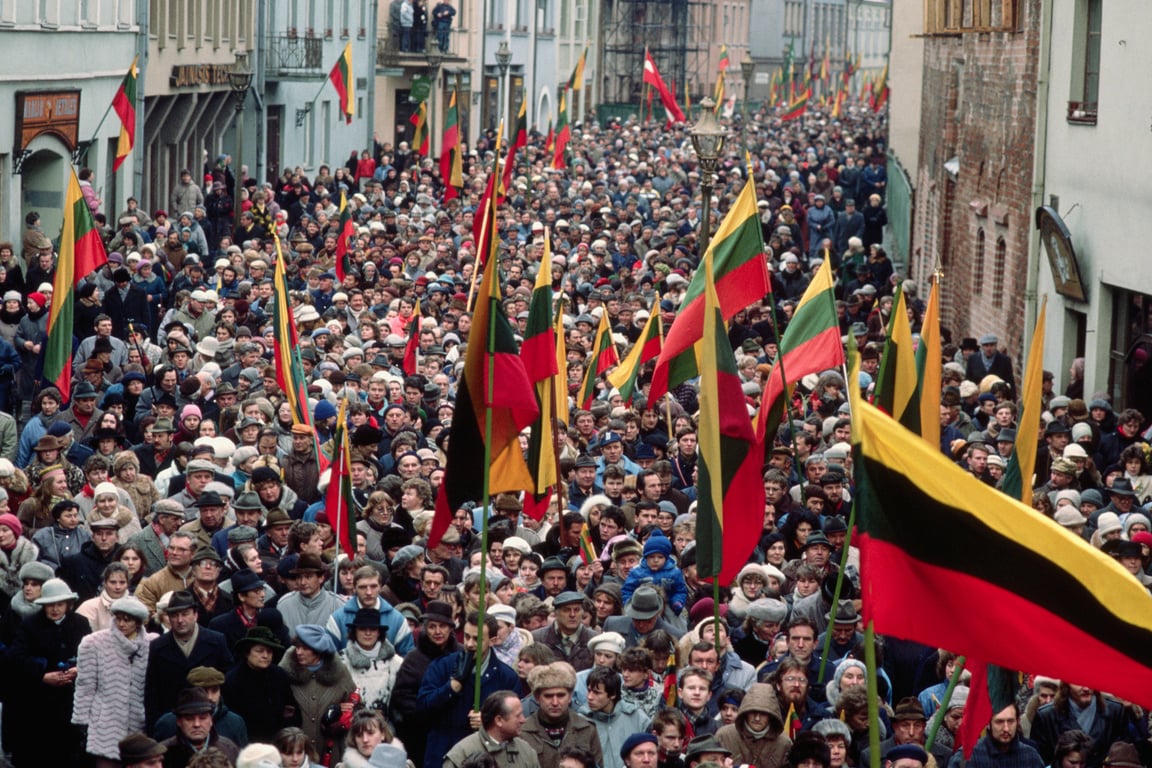 Марш за независимость Литвы, 16 февраля 1989 года