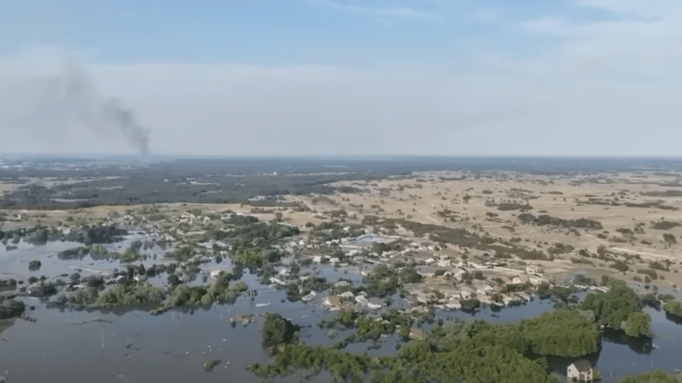 Затоплені Олешки на Херсонщині: окупанти не дозволяють людям евакуюватися