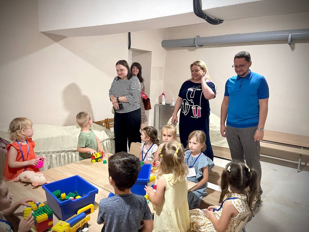 Проверка укрытий в Ивано-Франковске. Фото: Одесский городской совет