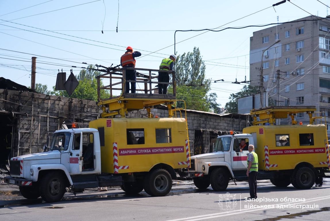 Удар по Запоріжжю 18 серпня