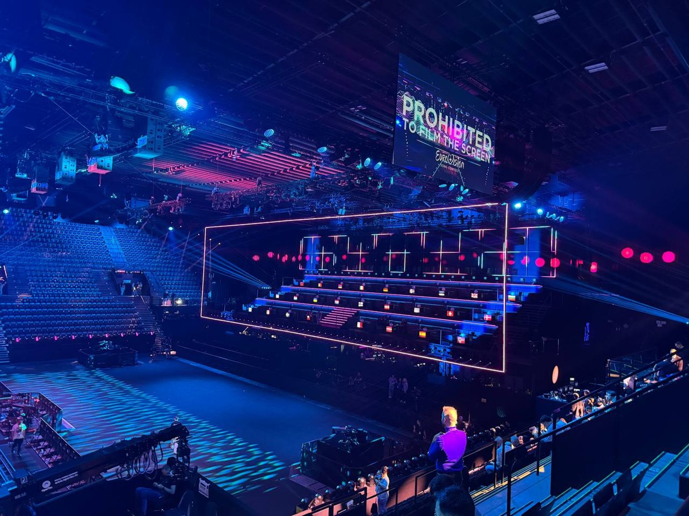 Сцена Євробачення-2025 - фото