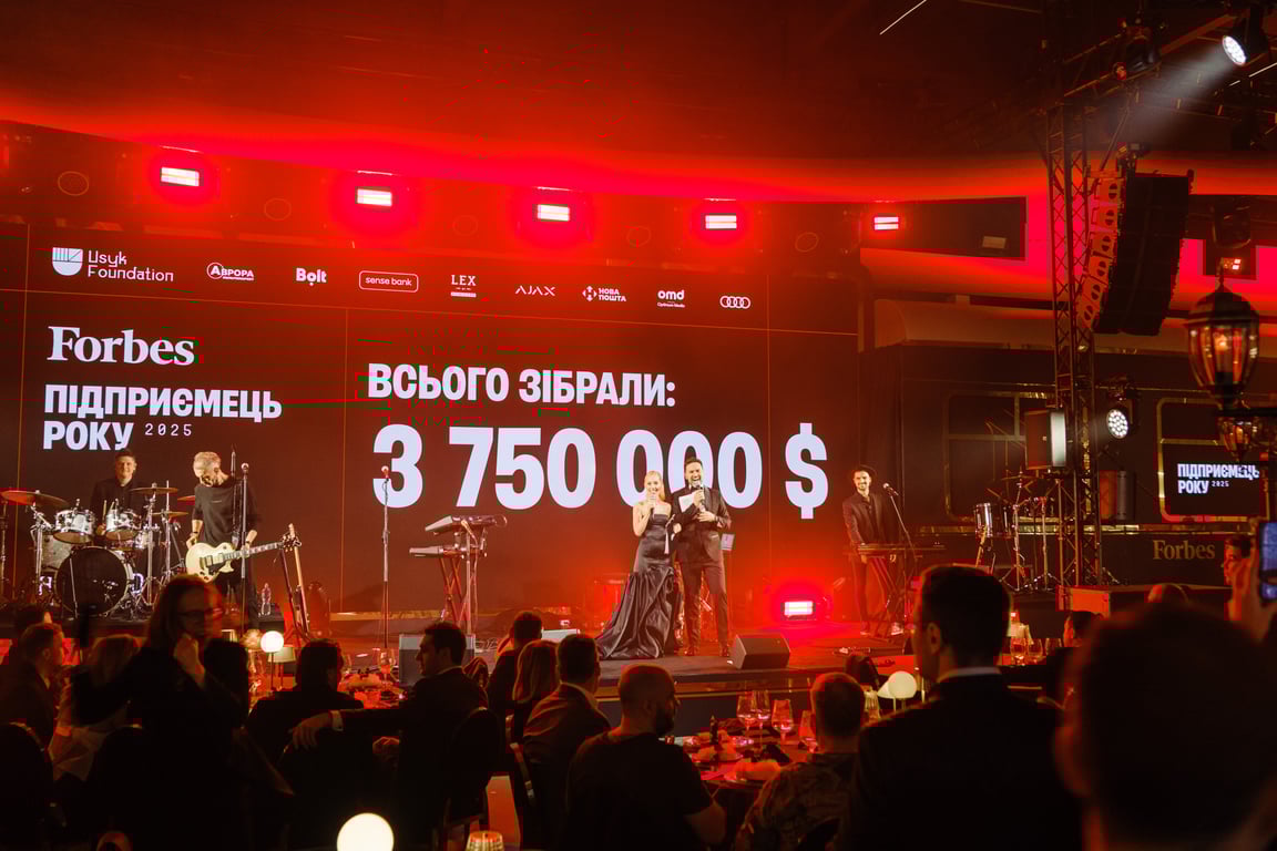 На аукціоні Forbes Ukraine зібрали 3,7 млн доларів