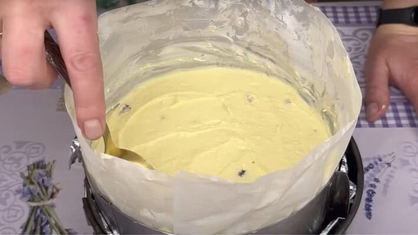 сирний пиріг з манкою