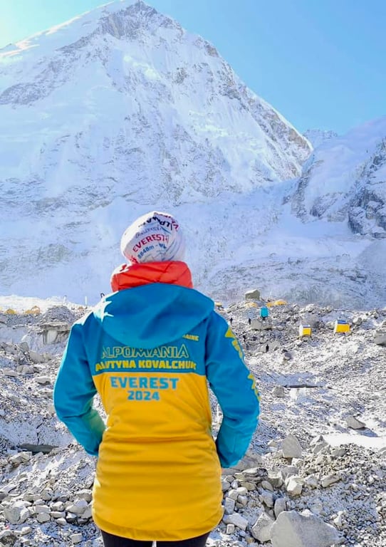 Украинка покорила Эверест