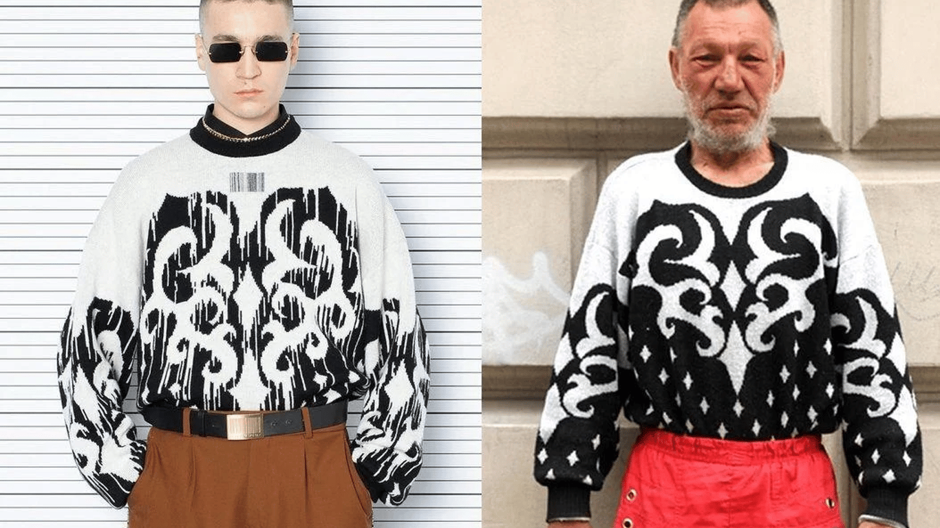 Бездомный из Львова вдохновил французских модельеров