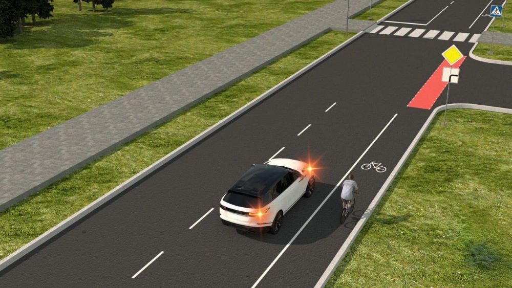 Експрес-тестування з ПДР — хто має пріоритет руху в ситуації на дорозі - фото 1