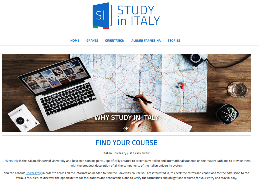 обучение в Италии