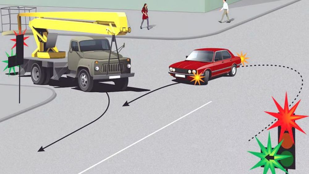 Хитрый тест по ПДД — кто уступит на перекрестке - фото 1