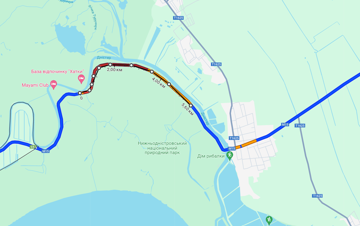 Затор у бік Паланки