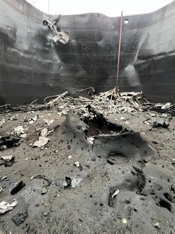 Удар по порту в Одеській області