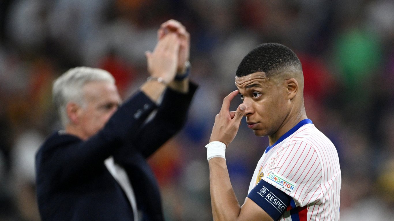 Кіліан Мбаппе на Євро-2024