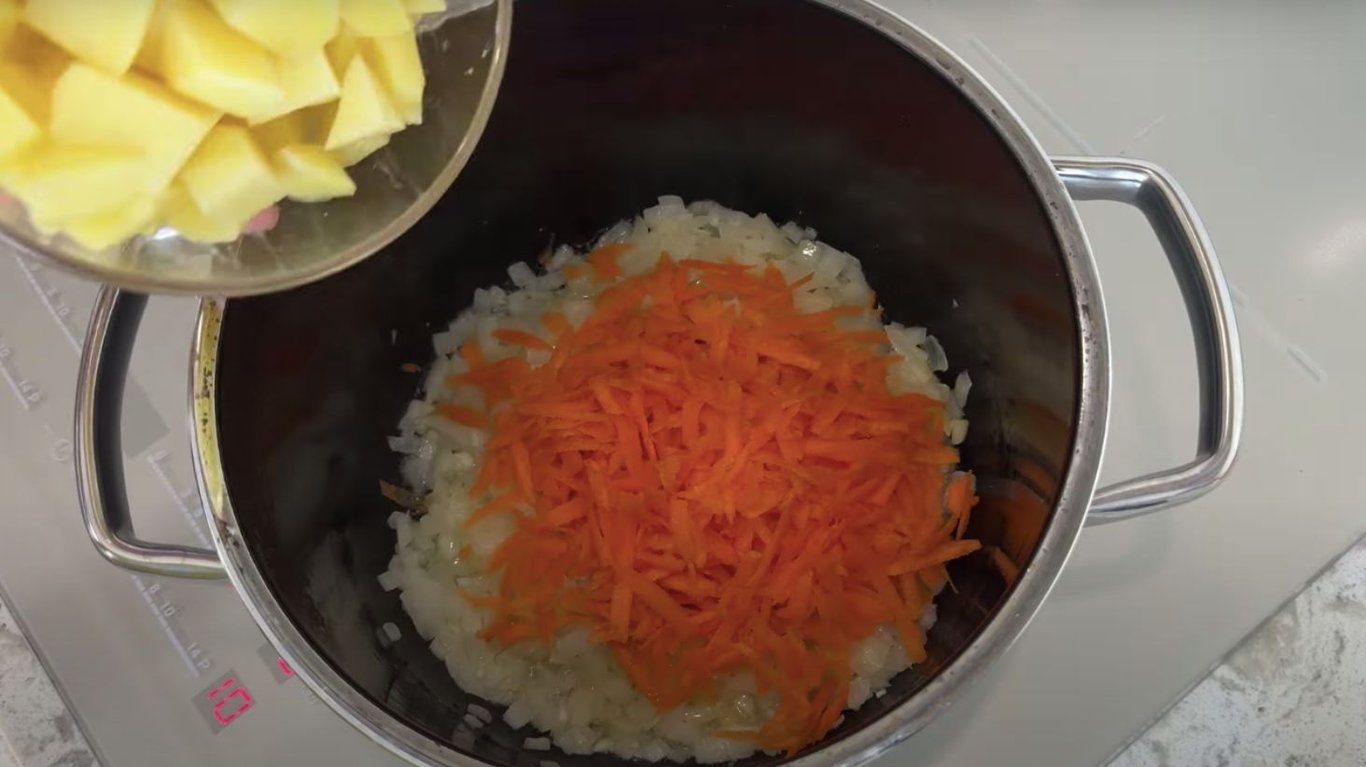 крем суп из кабачков