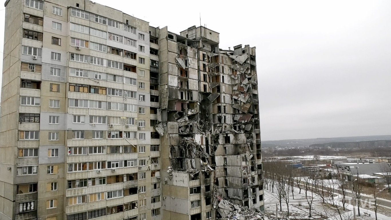 Ситуация на северной салтовке в Харькове