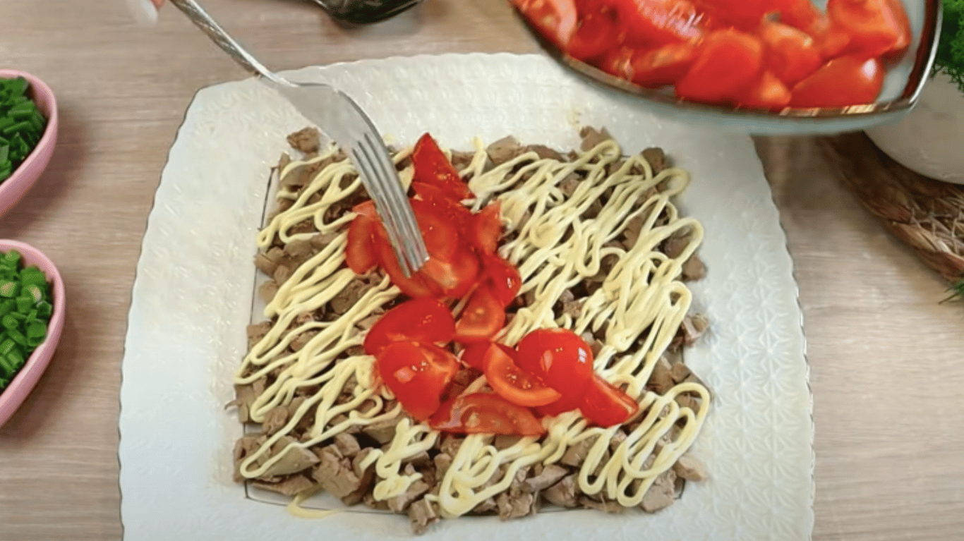 королівський смак із простих продуктів, салат Андрій