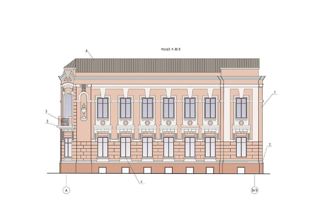 Проєкт відновлення будинку Гавсевича. Фото: Одеська ОВА