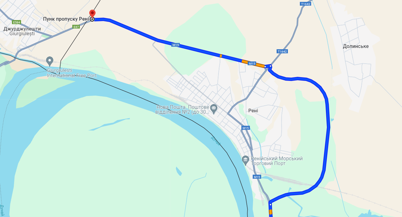 Черги на КПП "Рені — Джюрджюлешть" 26 липня