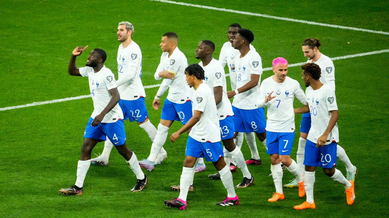 Франция побила рекорды в матче с Нидерландами