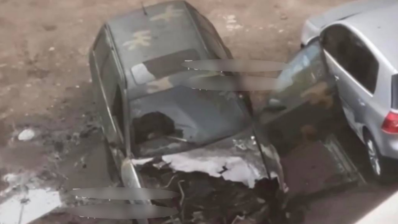 Авто в Лузанівці горіло 5 серпня