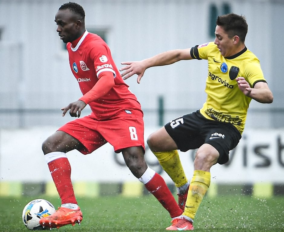 Игроки криворожского Кривбасса