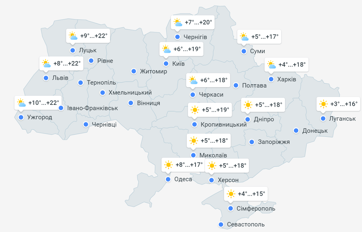Сонячно та тепло — синоптики дали прогноз погоди в Одесі на сьогодні - фото 3
