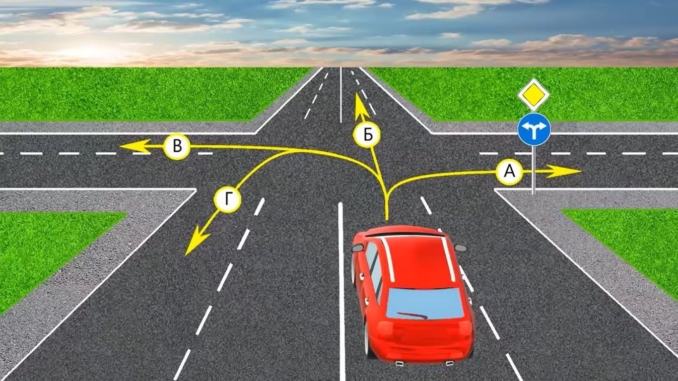 Тест з ПДР: лише грамотний водій розбереться, куди дозволено проїхати