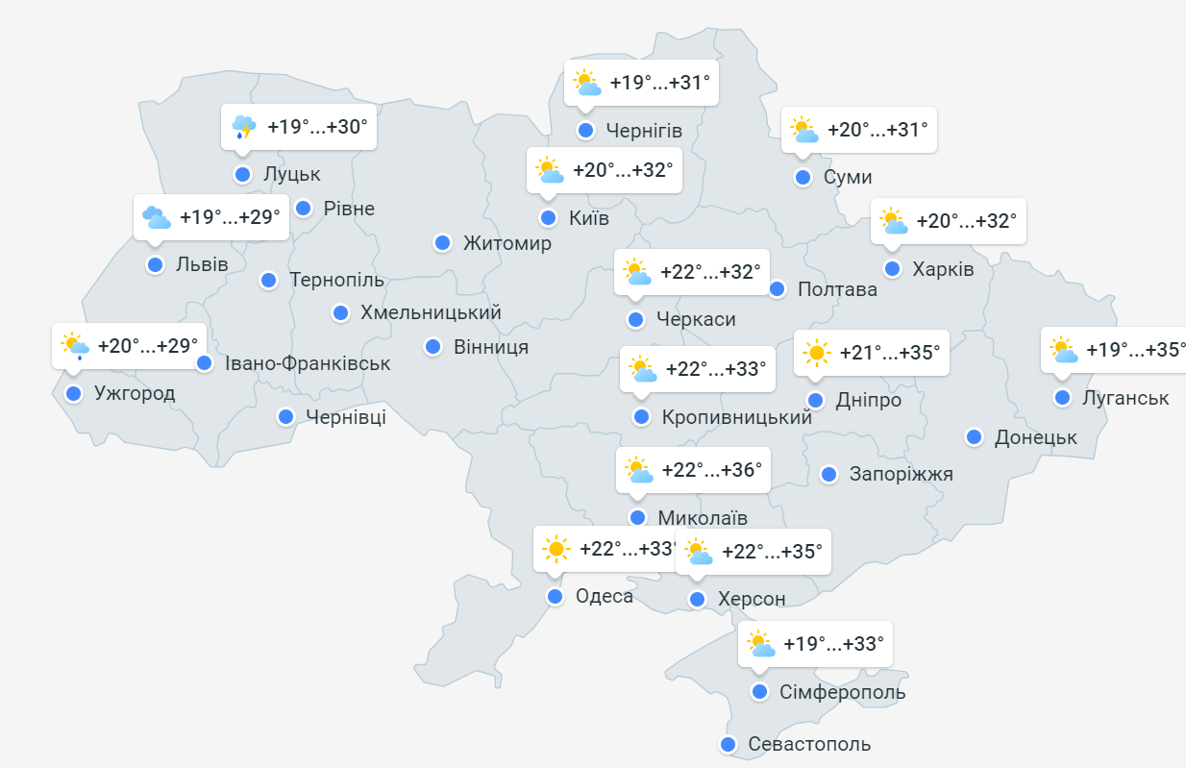 Пекельна спека — прогноз погоди в Одесі від синоптиків - фото 3