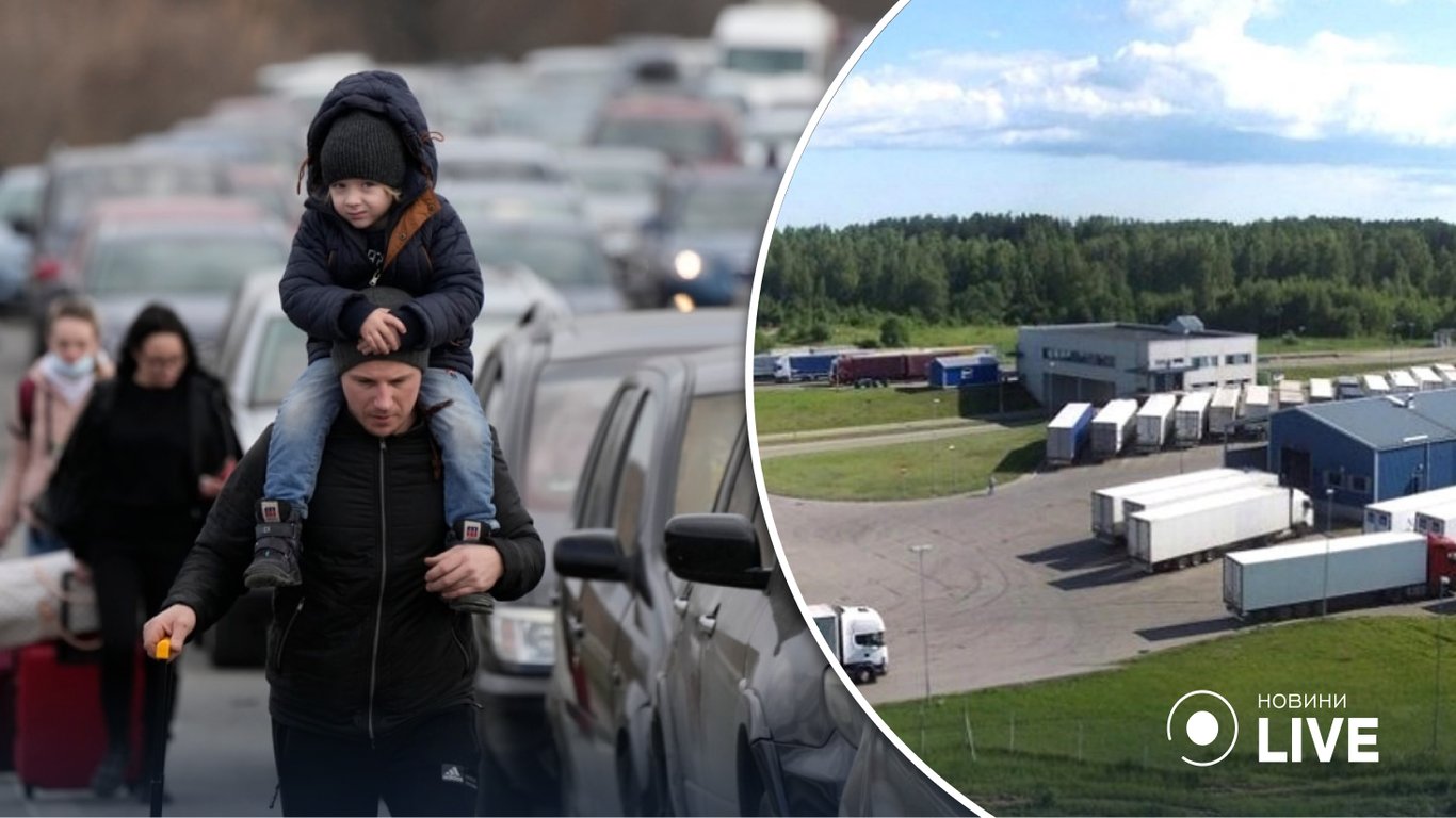 Россияне не пропускают из-за Латвии украинских беженцев