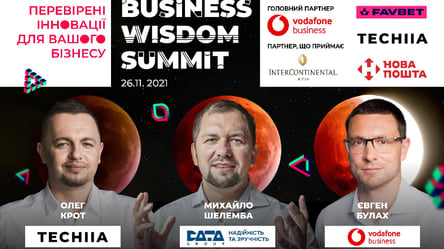 Топові бізнес-практики поділяться інноваційними рішеннями на Business Wisdom Summit - 285x160