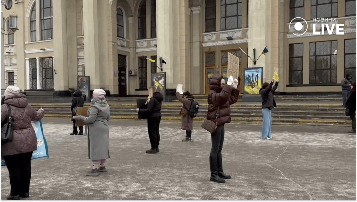 В Одесі відбулася акція хвилина мовчання