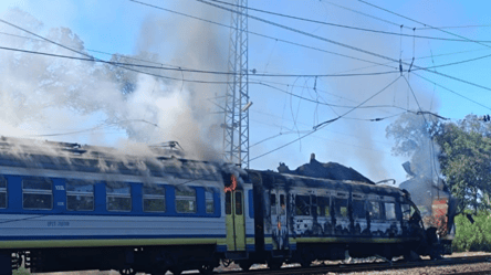 Російський дрон влучив у потяг на Харківщині: є постраждалі - 290x166