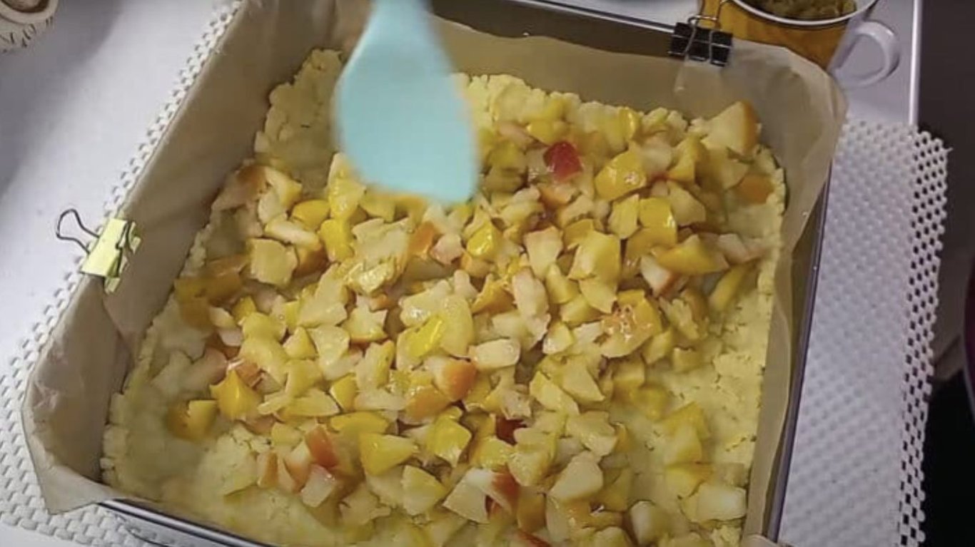 простий рецепт італійського яблучного пирога 